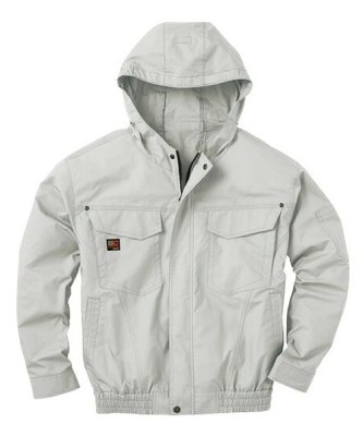 画像3: KU91410【ブルゾンのみ】空調服(R)/長袖(フード)・綿100% (3)