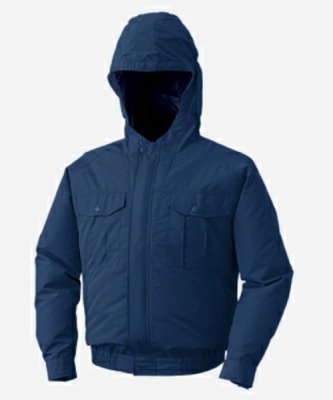 画像3: KU90800【空調服(R)セット】空調服(R)ブルゾン・ファン・バッテリー(充電器付)/長袖・チタン (3)