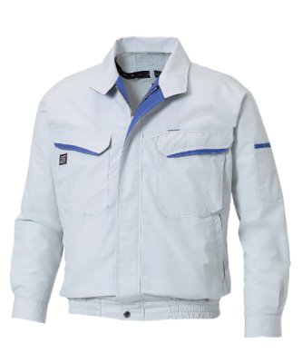 画像4: KU90470【ブルゾンのみ】空調服(R)/長袖・ブロード (4)