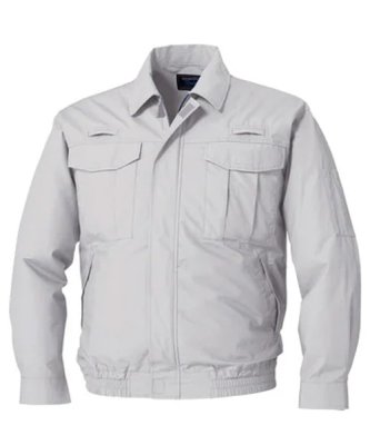 画像3: KU9055F【空調服(R)セット】空調服(R)ブルゾン・ファン・バッテリー(充電器付)／長袖(フルハーネス)・綿100％ (3)
