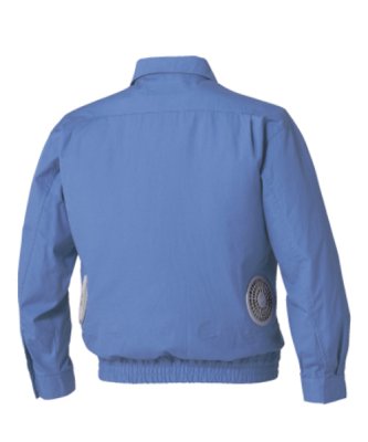 画像4: KU91730【ブルゾンのみ】空調服(R)／長袖(難燃)・綿100% (4)