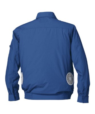 画像3: KU91900【空調服(R)セット】 空調服(R)ブルゾン・ファン・バッテリー(充電器付)／長袖・綿100％ (3)