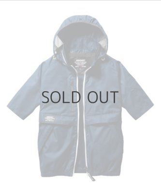 画像6: AC1176【ブルゾンのみ】エアークラフト／半袖(フード収納)・撥水 (6)