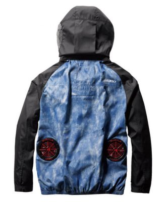 画像6: AC1171【ブルゾンのみ】エアークラフト／長袖(フード収納) (6)