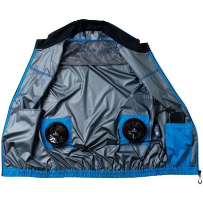 画像8: 7439-06【セット】G.G.ブルゾン・ファン・バッテリー(充電器付)／遮熱ベスト (8)