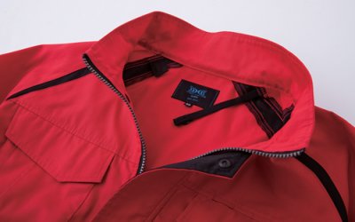 画像11: KU92400【空調服(R)セット】空調服(R)ブルゾン・ファン・バッテリー(充電器付)／長袖(JIS T8118帯電防止)防汚・横ファン (11)