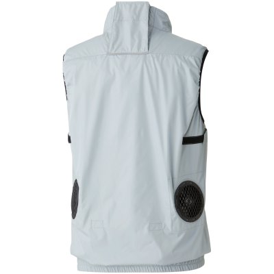 画像4: 7439-06【セット】G.G.ブルゾン・ファン・バッテリー(充電器付)／遮熱ベスト (4)