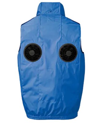 画像4: NC1142【空調服(R)セット】NSPブルゾン・ファン・バッテリー(充電器付)／遮熱ベスト・上部ファン (4)