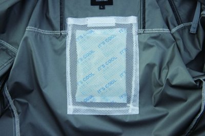 画像14: XE98031【空調服(R)セット】ブルゾン・ファン・バッテリー(充電器付)／遮熱半袖・サイドファン (14)