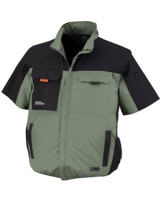 画像6: XE98031【空調服(R)セット】ブルゾン・ファン・バッテリー(充電器付)／遮熱半袖・サイドファン (6)