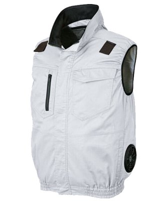 画像4: 26886【セット】エアセンサーブルゾン・ファン・バッテリー(充電器付)／ベスト(ハーネス)・サイドファン (4)