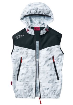 画像4: 54130【空調服(R)セット】自重堂Jawin空調服(R)ブルゾン・ファン・バッテリー(充電器付)／フードベスト (4)