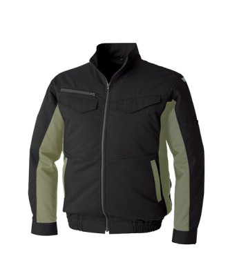 画像5: KU92401【空調服(R)セット】空調服(R)ブルゾン・ファン・バッテリー(充電器付)／長袖(JIS T8118帯電防止)防汚 (5)