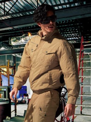 画像2: 74000【空調服(R)セット】自重堂Z-DRAGON空調服(R)ブルゾン・ファン・バッテリー(充電器付)／長袖 (2)