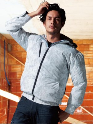 画像2: 74210【ブルゾンのみ】自重堂Z-DRAGON空調服(R)／フード長袖・遮熱 (2)