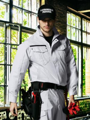 画像2: 74010【空調服(R)セット】自重堂Z-DRAGON空調服(R)ブルゾン・ファン・バッテリー(充電器付)/長袖 (2)