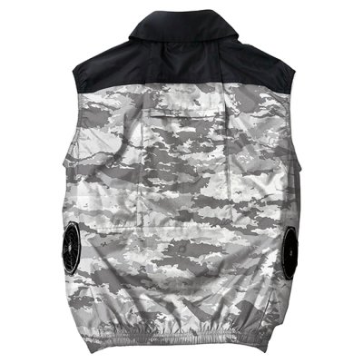 画像6: 05402【ブルゾンのみ】S-AIRネオスタンダード／遮熱ベスト(ハーネス)・サイドファン (6)