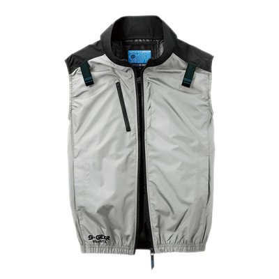 画像8: 05402【ブルゾンのみ】S-AIRネオスタンダード／遮熱ベスト(ハーネス)・サイドファン (8)