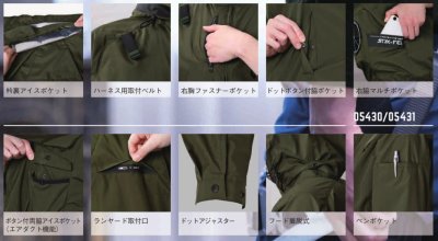 画像20: 05431【ブルゾンのみ】S-AIR／遮熱半袖(ハーネス) (20)