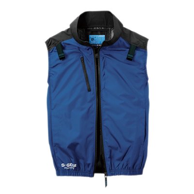 画像9: 05402【ブルゾンのみ】S-AIRネオスタンダード／遮熱ベスト(ハーネス)・サイドファン (9)