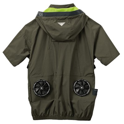 画像4: 05431【ブルゾンのみ】S-AIR／遮熱半袖(ハーネス) (4)