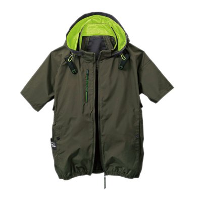 画像3: 05431【ブルゾンのみ】S-AIR／遮熱半袖(ハーネス) (3)