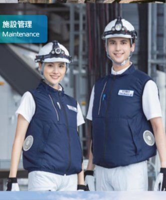 画像10: AZ-50296【ベストのみ】アイトス空調服(R)／ベスト・サイドファン (10)