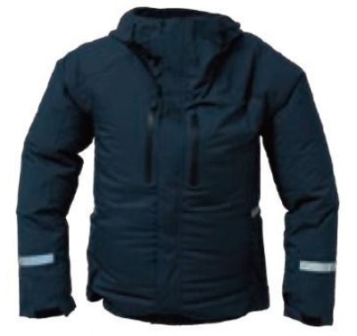 画像4: ND9029【空調服(R)セット】ファン・バッテリー(充電器付)／レインジャケット (4)