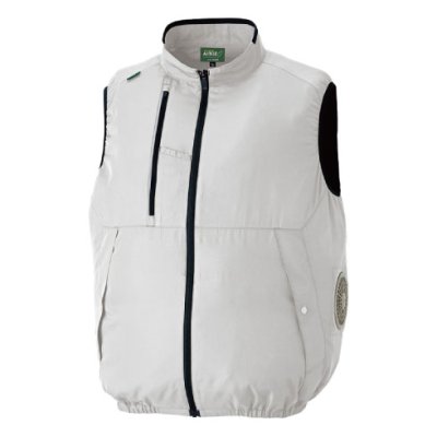 画像2: AZ-50296【ベストのみ】アイトス空調服(R)／ベスト・サイドファン (2)