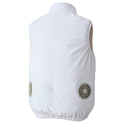 画像3: AZ-50200【空調服(R)セット】ブルゾン・ファン・バッテリー(充電器付)/ベスト(ポケットレス) (3)