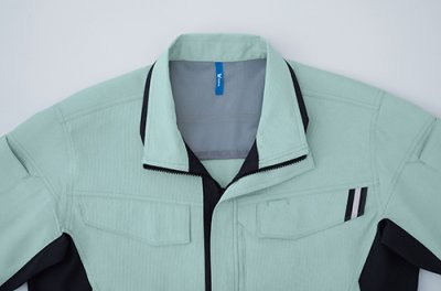 画像14: AS2078E 長袖ブルゾン・夏 (5色) (14)