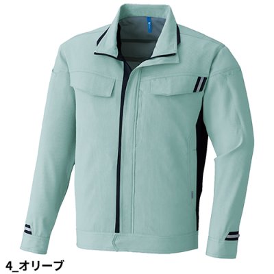 画像6: AS2078E 長袖ブルゾン・夏 (5色) (6)