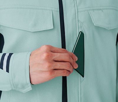 画像16: AS2078E 長袖ブルゾン・夏 (5色) (16)