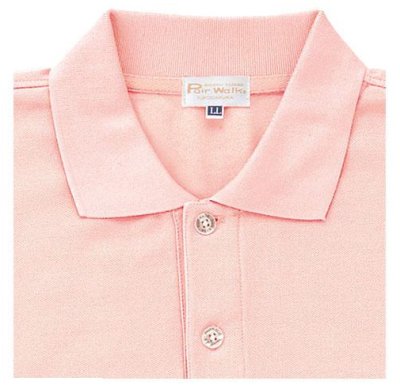 画像16: 25441 長袖ポロシャツ・鹿の子（8色） (16)