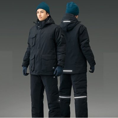 画像5: az8577 ストレッチ防寒パンツ[－60℃対応] (1色) (5)