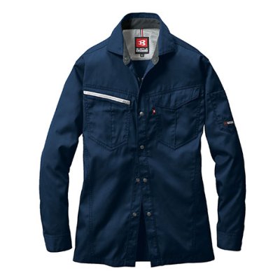 画像2: 6083 長袖シャツ （4色） (2)