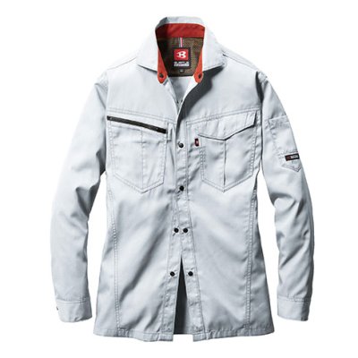 画像3: 6083 長袖シャツ （4色） (3)