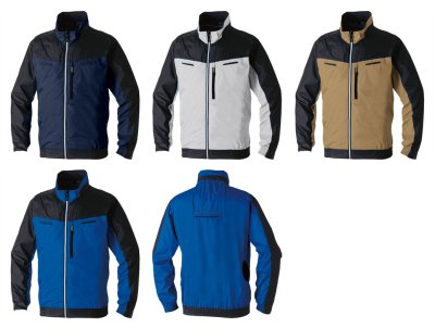 画像8: 7369-00【セット】G.G.ブルゾン・ファン・バッテリー(充電器付)／EF用遮熱長袖(フルハーネス)・サイドファン (8)