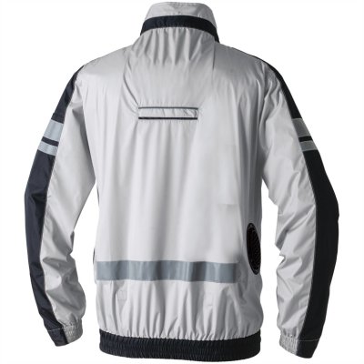 画像7: 7369-10【セット】G.G.ブルゾン・ファン・バッテリー(充電器付)／EF用遮熱長袖(フルハーネス・反射材付)・サイドファン (7)