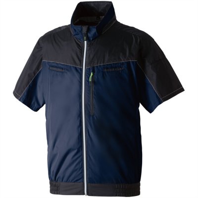 画像2: 7369-01【セット】G.G.ブルゾン・ファン・バッテリー(充電器付)／EF用遮熱半袖(フルハーネス)・サイドファン (2)