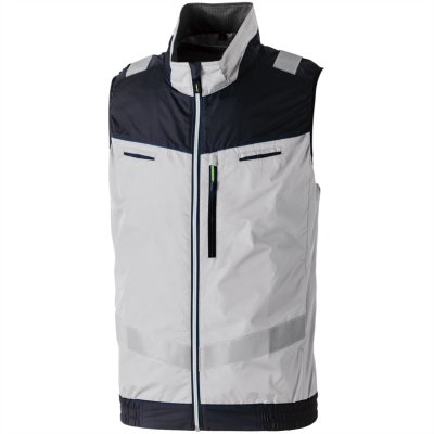 画像3: 7369-16【ブルゾンのみ】G.G.／EF用遮熱ベスト(フルハーネス・反射材付)・サイドファン (3)