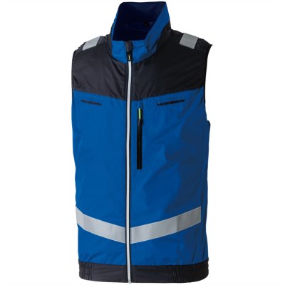 画像5: 7369-16【ブルゾンのみ】G.G.／EF用遮熱ベスト(フルハーネス・反射材付)・サイドファン (5)