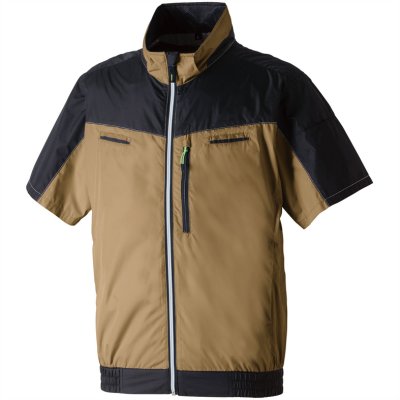 画像4: 7369-01【セット】G.G.ブルゾン・ファン・バッテリー(充電器付)／EF用遮熱半袖(フルハーネス)・サイドファン (4)