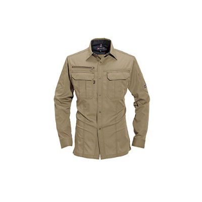 画像4: 6103 長袖シャツ （4色） (4)