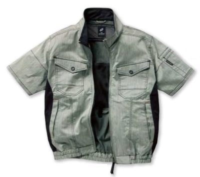 画像3: 268961【ブルゾンのみ】エアセンサー／半袖(ストレッチ)・サイドファン (3)