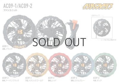 画像3: AC09-2 ファンユニット(C56ミドルグレー) (3)