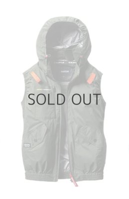 画像3: AC2074【ブルゾンのみ】エアークラフト／遮熱ベスト(フルハーネス)・サイドファン (3)