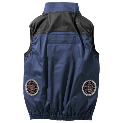 画像4: V4299【セット】ブルゾン・ファン・バッテリー(充電器付)／難燃ベスト(フルハーネス) (4)