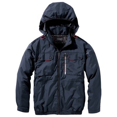 画像4: V1122【ブルゾンのみ】快適ウェア／長袖(フルハーネス)・上部ファン (4)