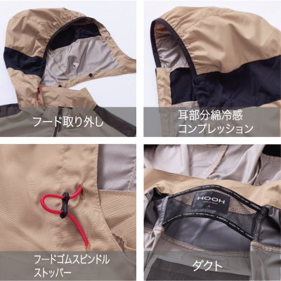 画像11: V1127【セット】ブルゾン・ファン・バッテリー(充電器付)／半袖(フルハーネス)・上部ファン (11)